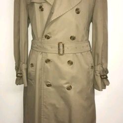 Men's Burberry Trench Coat Size 42