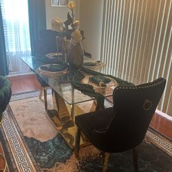 Gold Table Set