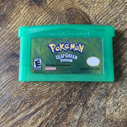 Pokémon Leaf Green Version 