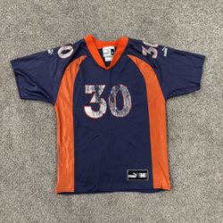 90s Terrell Davis broncos jersey youth size M