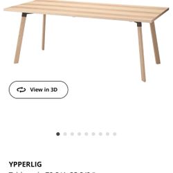 IKEA Table With 8 Chairs 