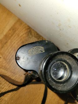 Vintage hertel and reuss kassel binoculars