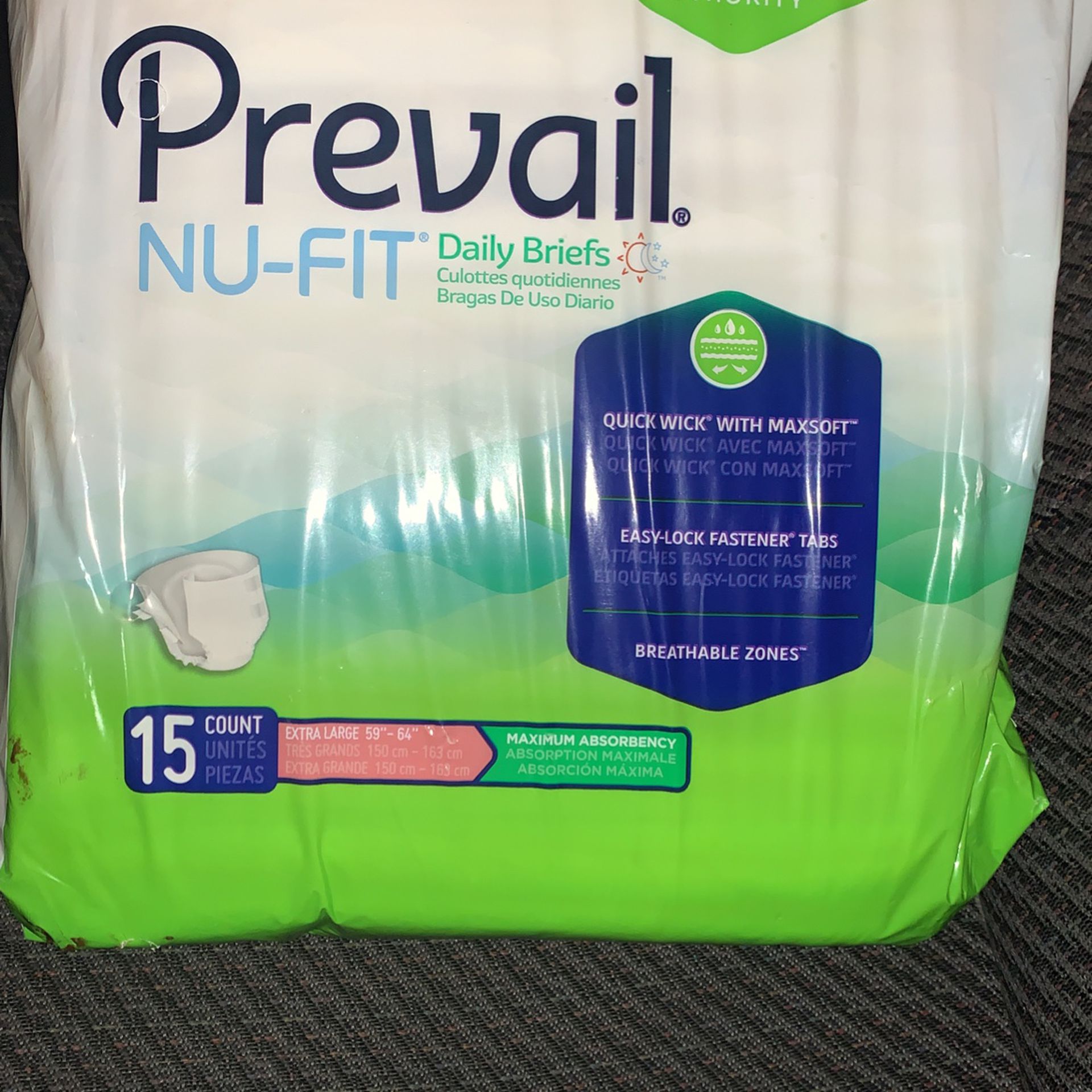Prevail Daily Briefs 15 Count