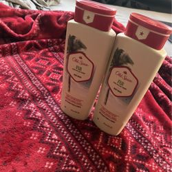 Two Old Spice Body Wash 