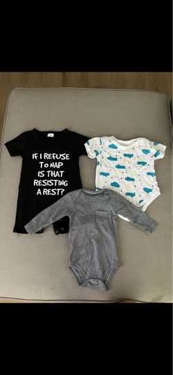 0–6 Month Baby Boy Clothing Bundle — $30 OBO
