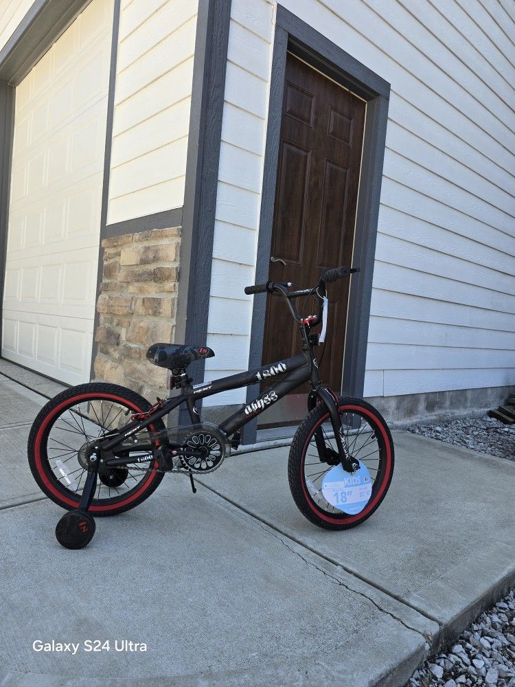 " Kent Bicycle Abyss Freestyle BMX Bicycle, FitsRiders 3'2"-4'2", ,Gray, Child,Unisex