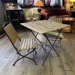 Bistro Folding Table And 2 Chairs