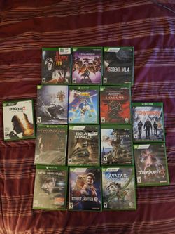 15 Xbox games (Willing to negotiate a price)