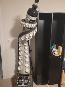 Rare Kraken Rum Tentacle Statue