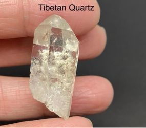 Tibetan Quartz Genuine Crystal from the Himalayan Mountain Range 6g