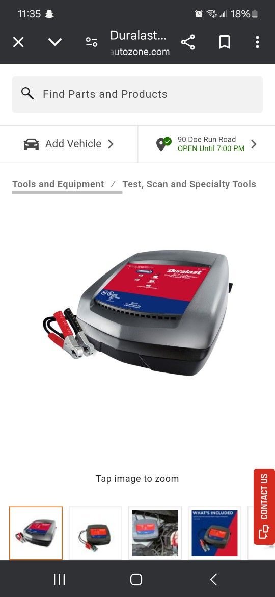 Duralast Battery Charger