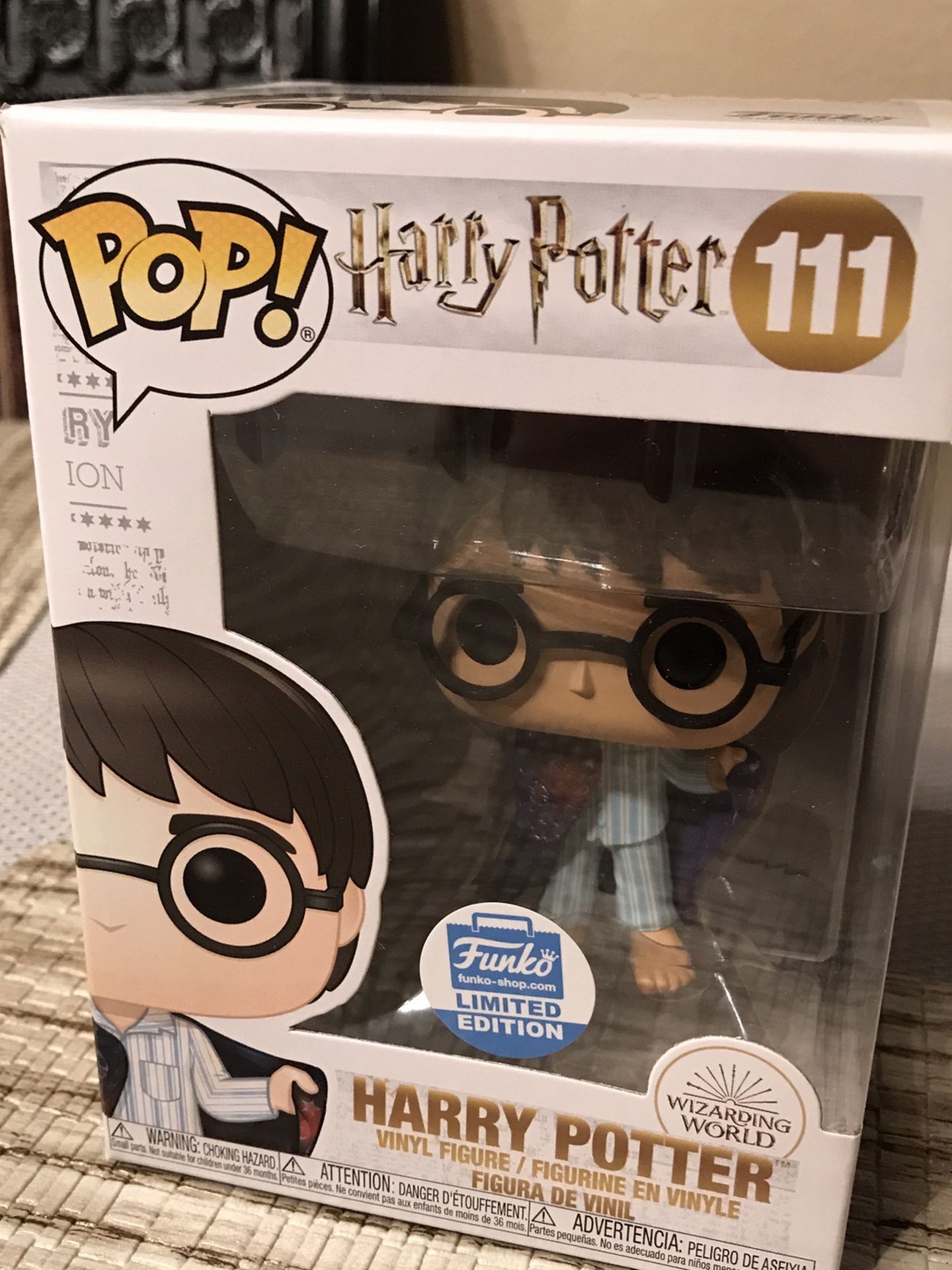 Funko Pop! Harry Potter in Invisibility Cloak #111 Funko Shop Exclusive