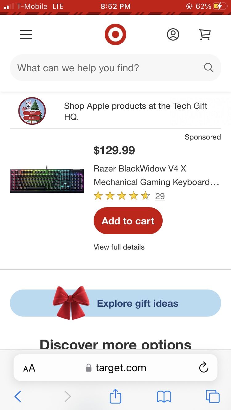 Razer BlackWidow V4 Mechanical Gaming Keyboard 