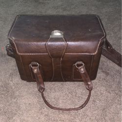 Vintage 1970’s Brown Camera Bag