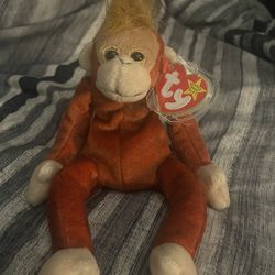 Rare Ty Beanie Babies Schweetheart The Orangutan 1999- 8 Inches- JAN 23 1999 