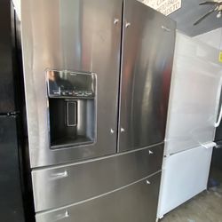 ❄️❄️❄️Whirlpool Refrigerator 4 Door Stainless Steel
