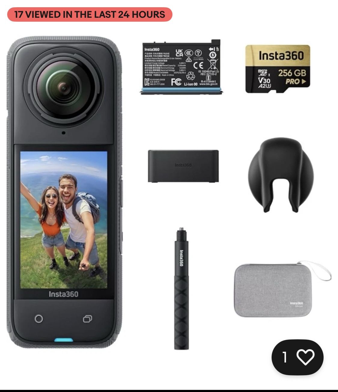 Insta360 X4 w/ Underwater Bundle