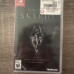 Elder scrolls v skyrim nintendo switch