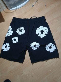 Denim tear shorts