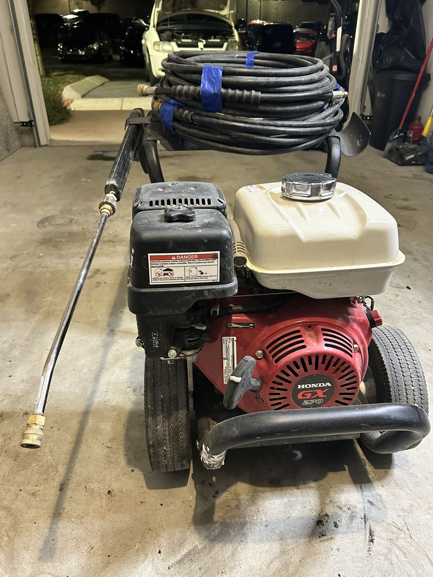 NorthStar Gas Cold Water Pressure Washer, 4200 PSI, 3.5 GPM, Honda Engine, Model# 157127