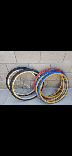 NEW 26" Silver BMX WHEELS