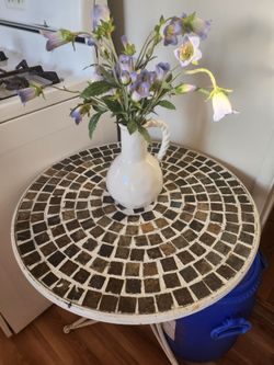 Bellflower In Ceramic Vase