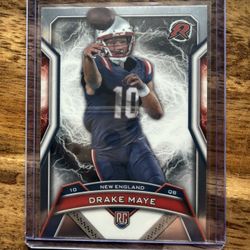 Topps 2024 Resurgence Rookie Drake Maye #164 New England Patriots Football