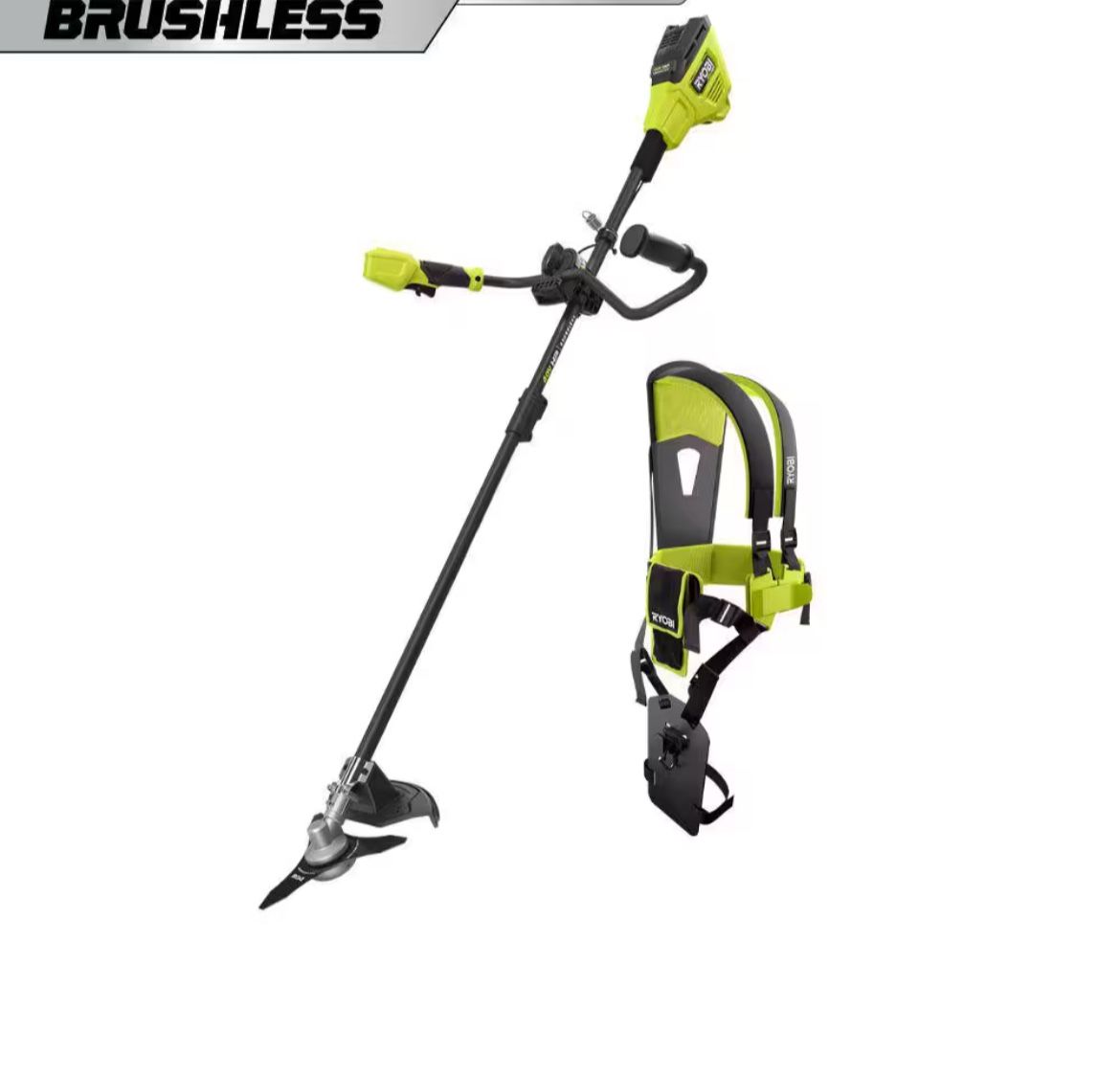 40V HP Brushless Bike Handle Brush Cutter (Tool Only)