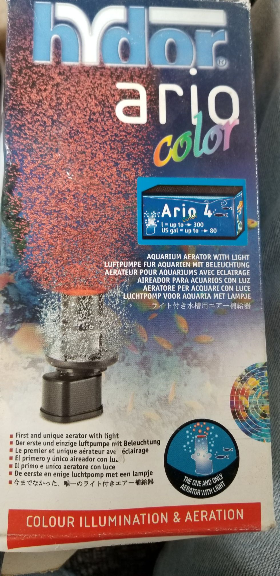 Hydor ario 4 color aerator