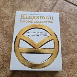 Kingsman 2-Movie Collection 4k UHD And Blu Ray
