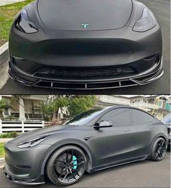 Tesla model y front bumper spoiler new