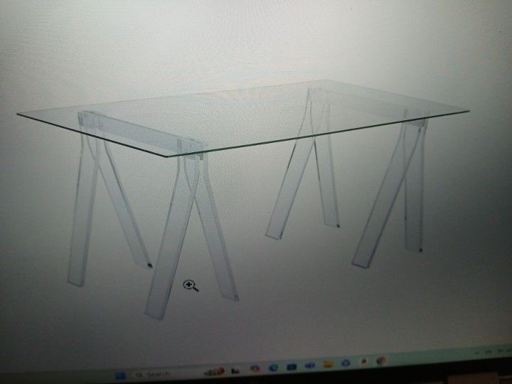 Glass Top OFFICE/WRITING Desk