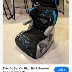 Booster Seat With Head Rest 