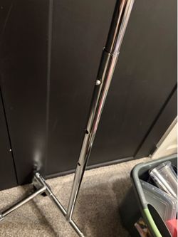 Clothing rack with accessories