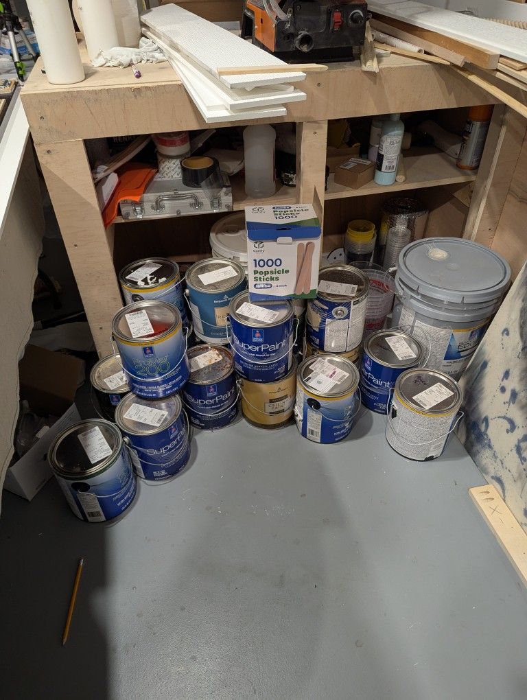 Paint – About 27 Gallons Of Unopened And Never Frozen