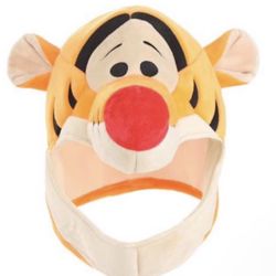 BRAND NEW   DISNEY WINNIE THE POOH   TIGGER FACE MASK HAT 