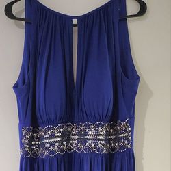 Size 14 Royal Blue Long Dress