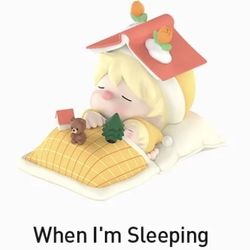 POP MART x Sweet Bean I Want a Hug Series Figures - when I’m sleeping
