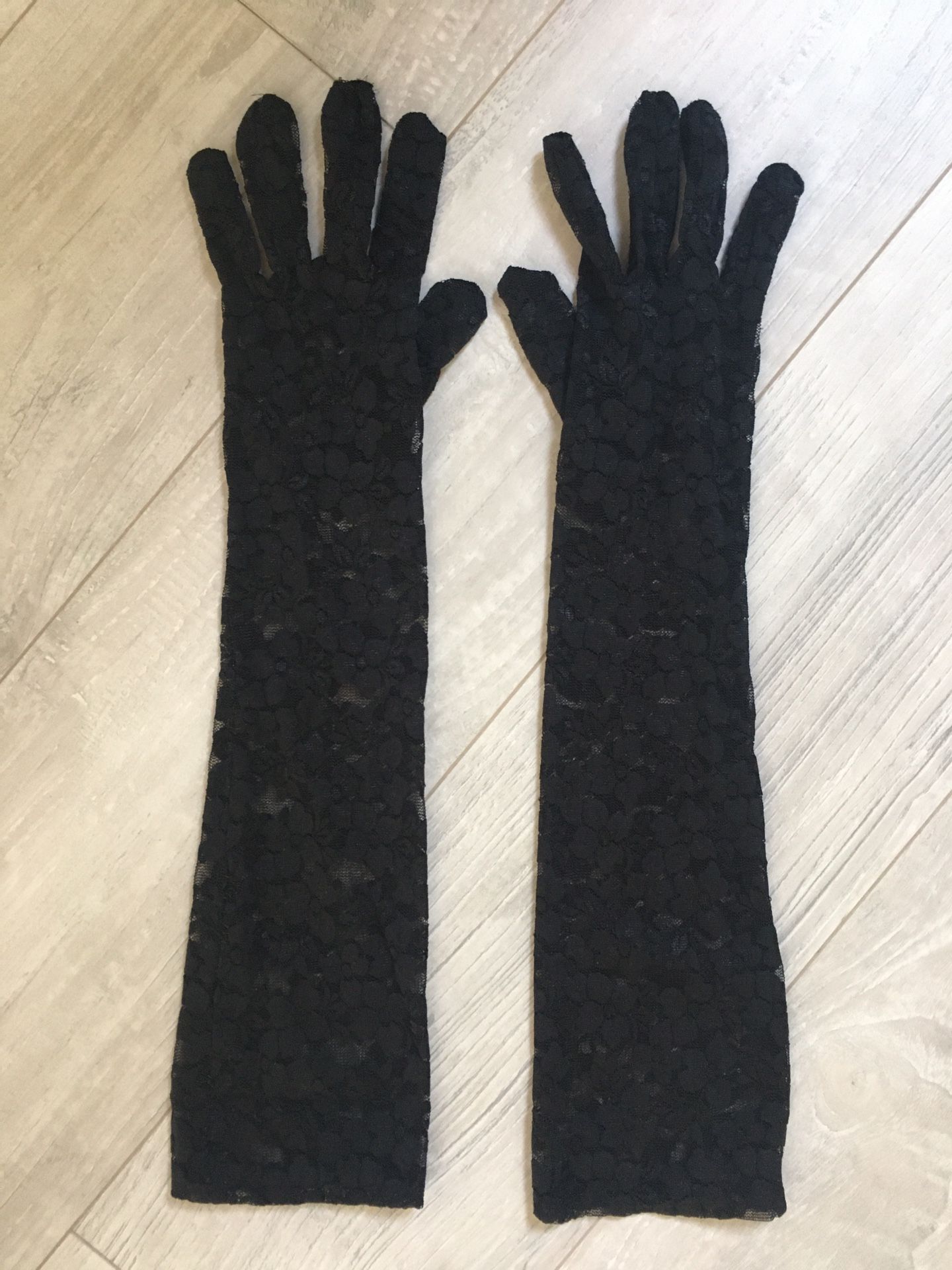 Lace gloves lingerie