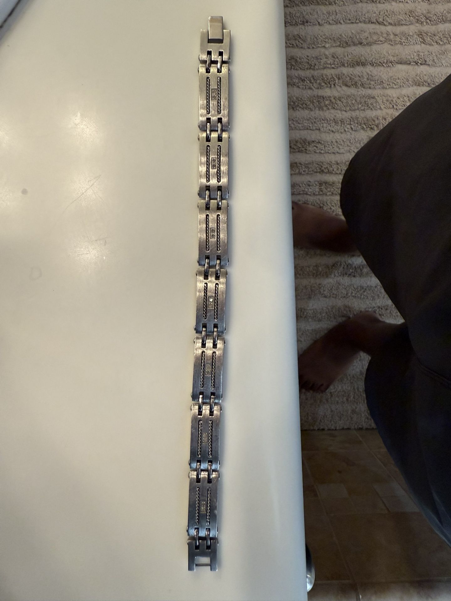 Men’s Stainless Steel Bracelet from Daniel’s Jewelry – Cable Design