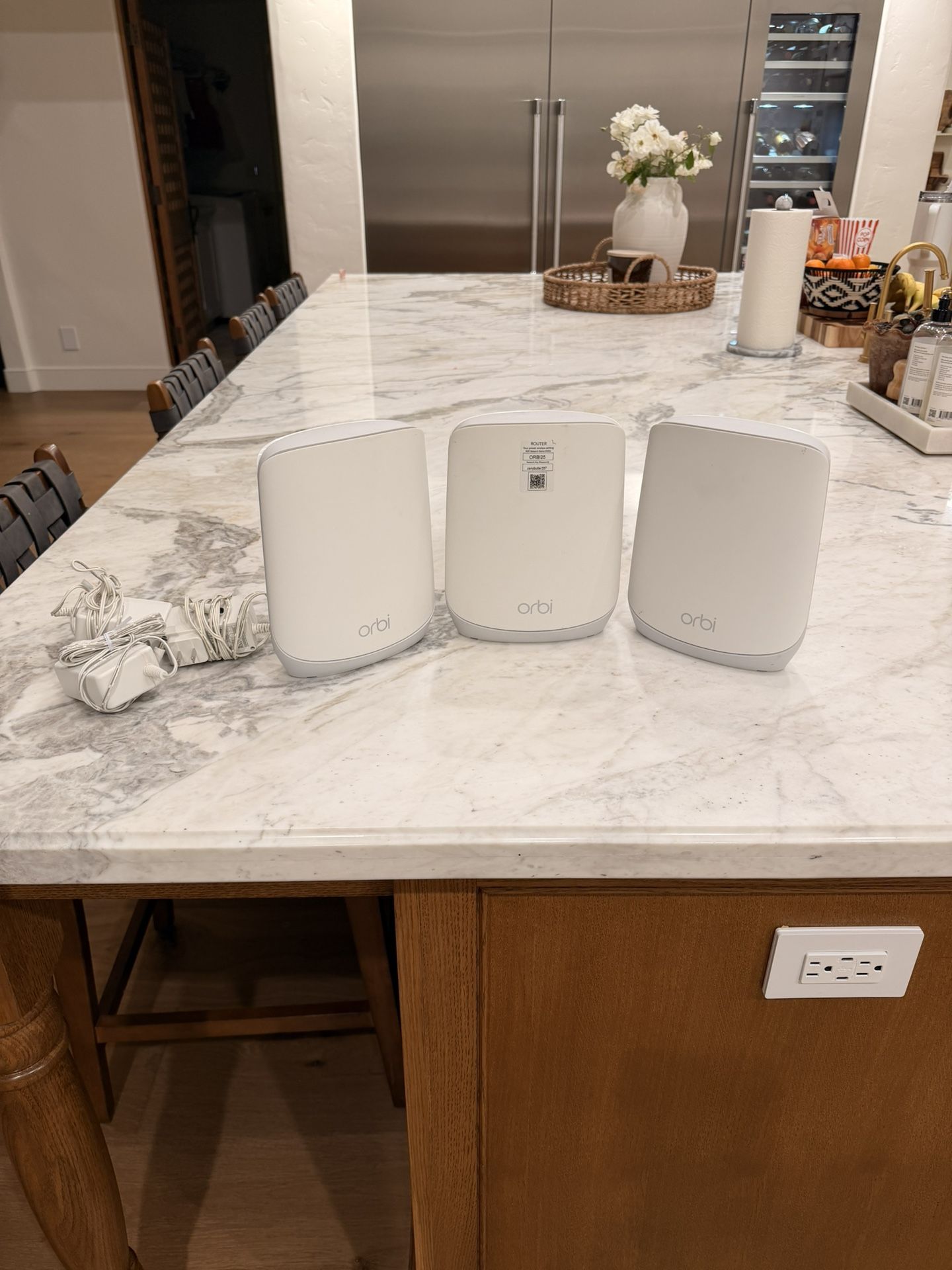Netgear Orbi RBR760 Tri-Band Mesh WiFi 6 System (Router + 2 Satellites)