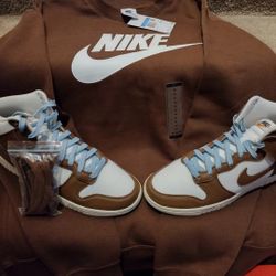 Nike Dunk High PRM...( Vintage Pecan Sail Pack)...