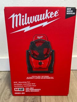 Milwaukee M12 12-Volt Lithium-Ion Cordless Jobsite Fan (Tool-Only)
