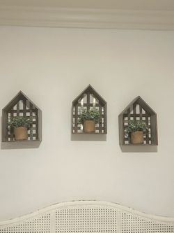 Wall decor 6 pieces