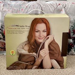 NEW 3-in-1 Softie Throw Blanket Wrap 