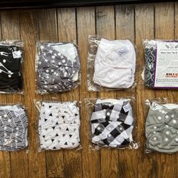 Like New Diaper Covers, Cloth Diapers Bundle $50