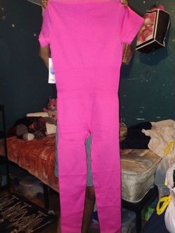 Bodysuit pink size large  and small