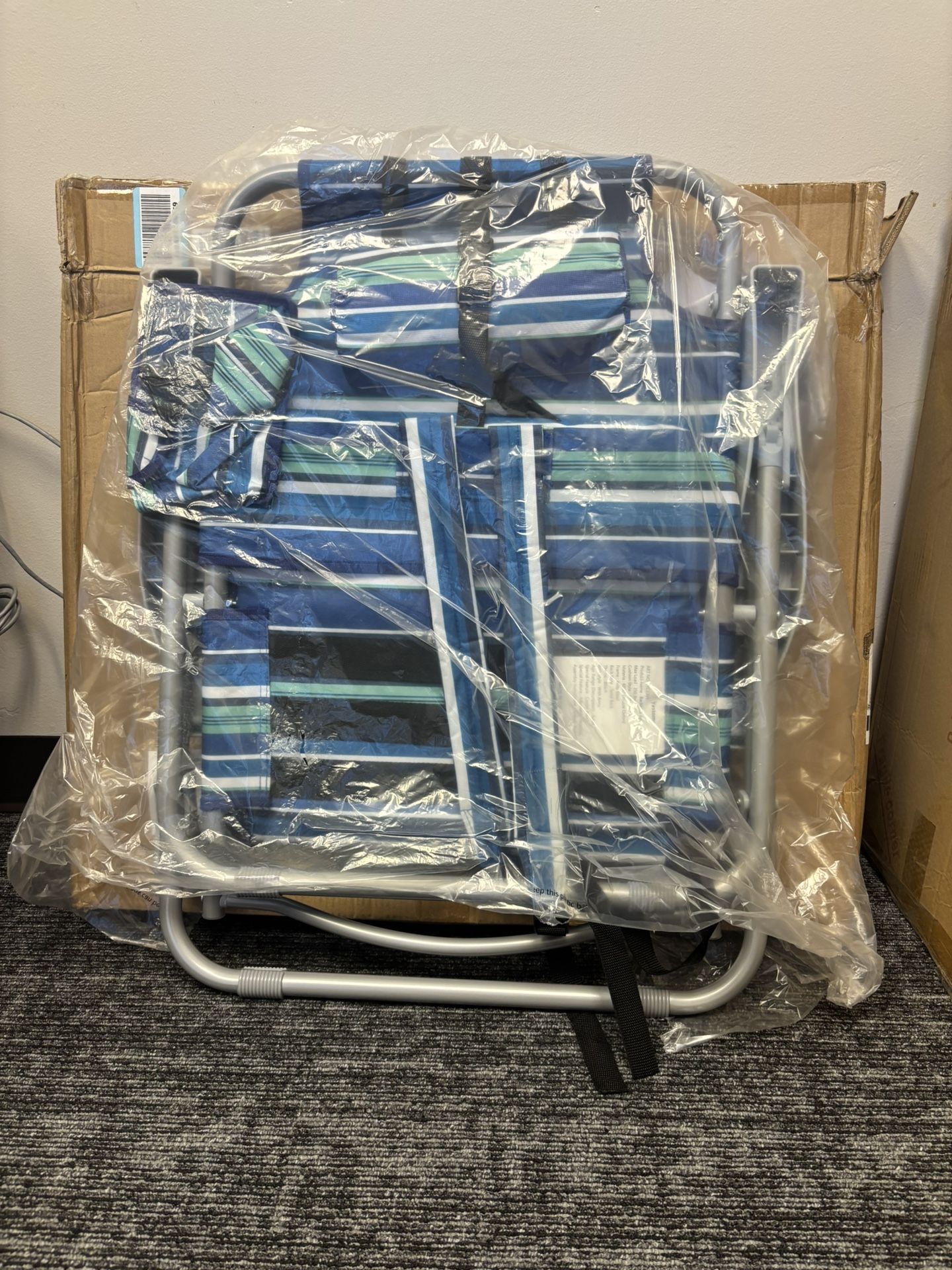 Backpack Beach Chairs (1-adult & 1- Child)