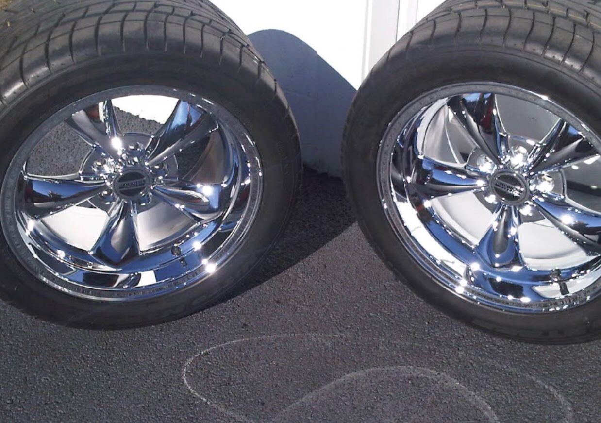 America Muscle 18’s Rims (tires are no good)