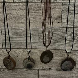 Ammonit Fossil Necklace 